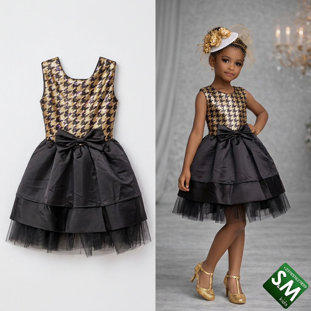 ROBE NOIR GRISE