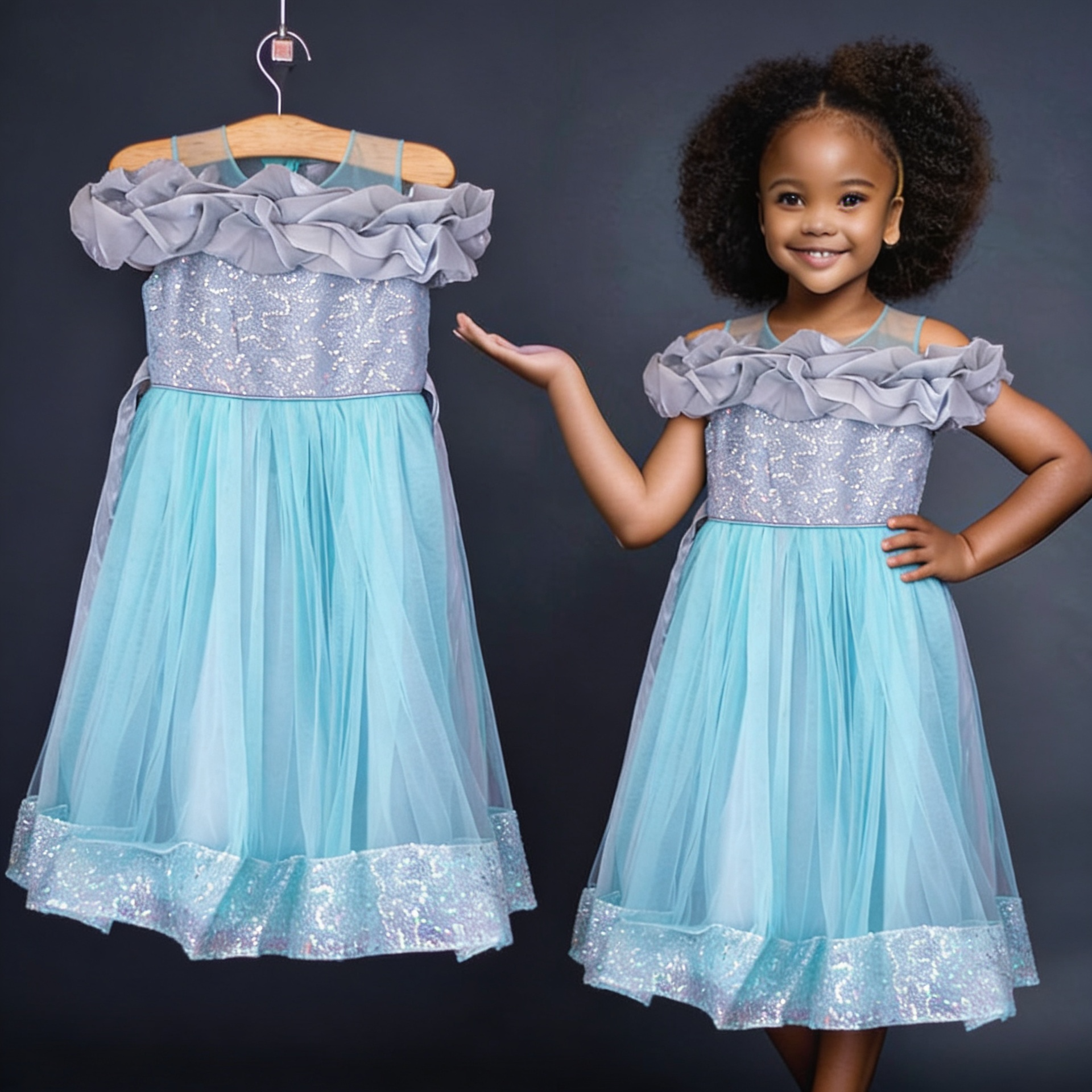 robe bleu
