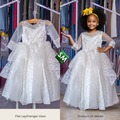 ROBE BLANCHE DENTELE