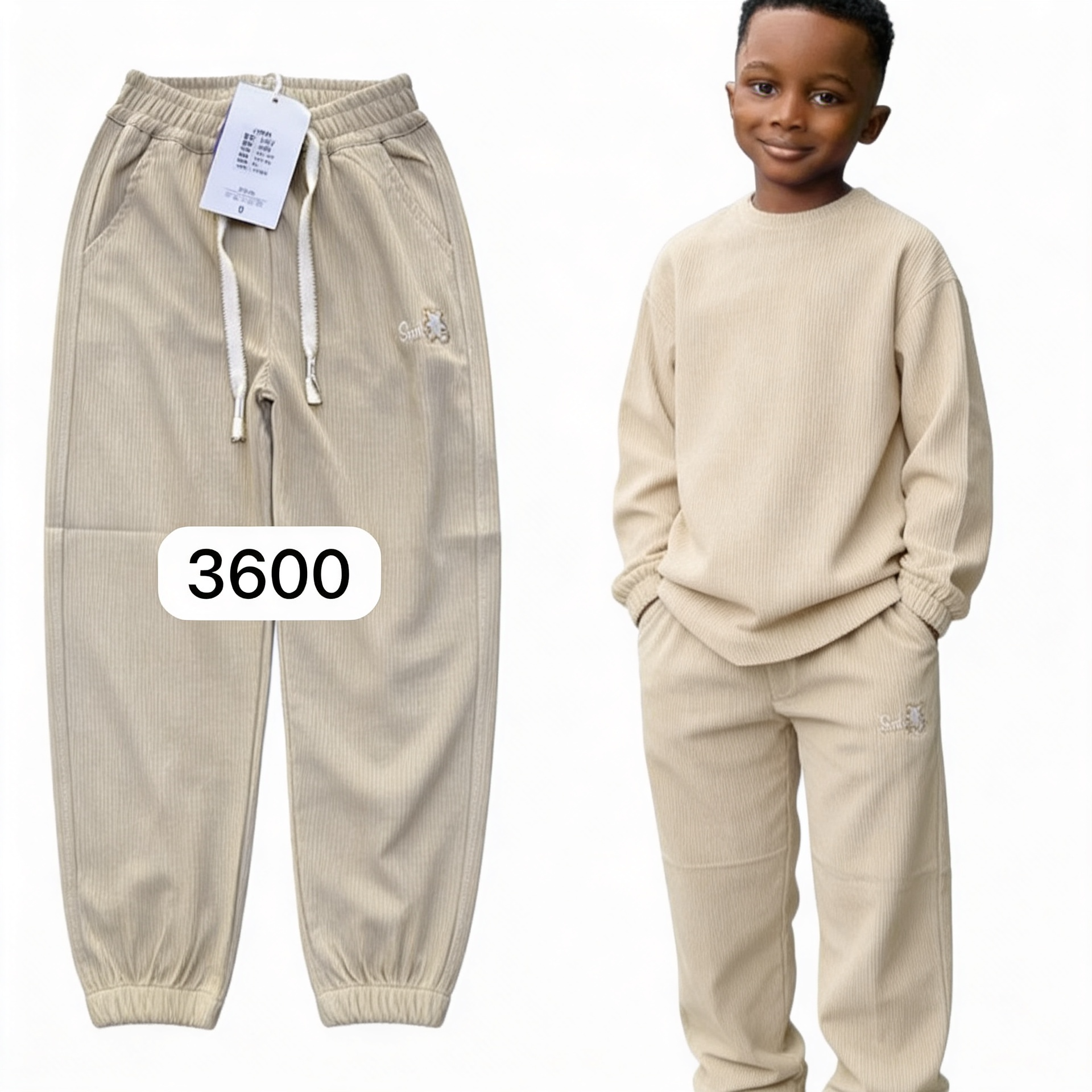 pantalon djogin gris